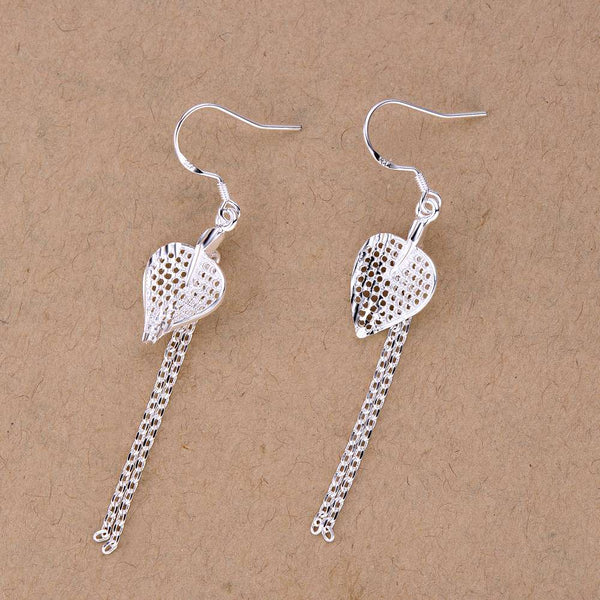 Silver Designer Earrings - LSE039