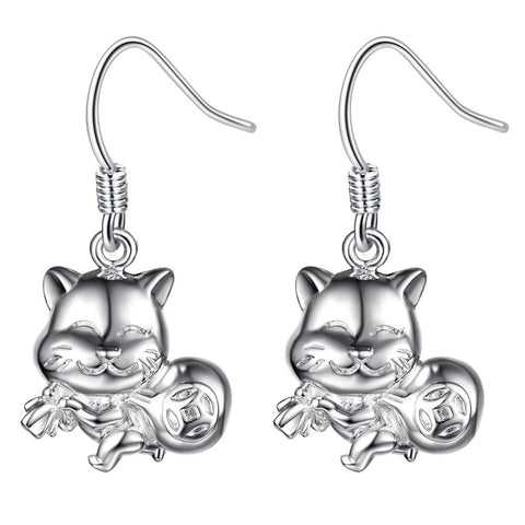 Silver Kids Earrings LSE054