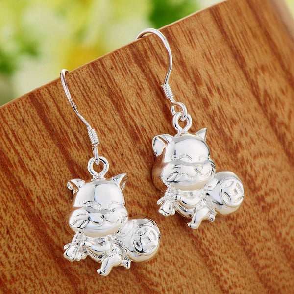 Silver Kids Earrings LSE054