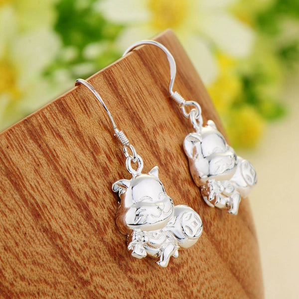 Silver Kids Earrings LSE054
