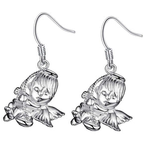Silver Kids Earrings LSE057