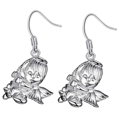 Silver Kids Earrings LSE057