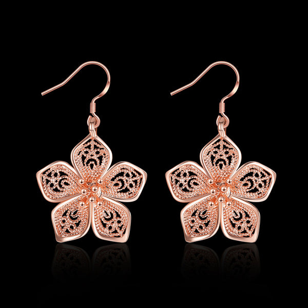 Rose Gold Earrings LSE058