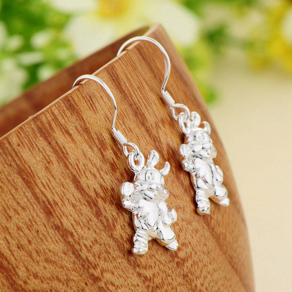 Silver Kids Earrings LSE058