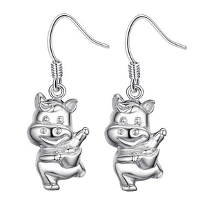 Silver Kids Earrings LSE059