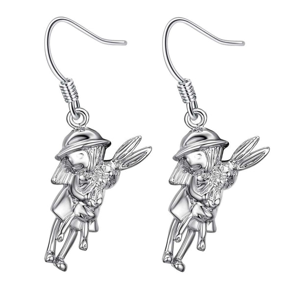 Silver Kids Earrings LSE060