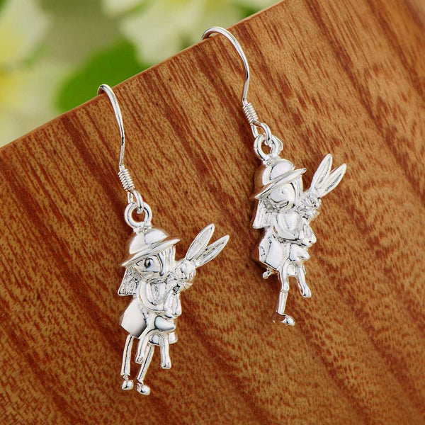 Silver Kids Earrings LSE060