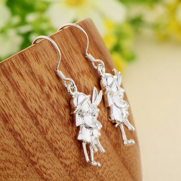 Silver Kids Earrings LSE060