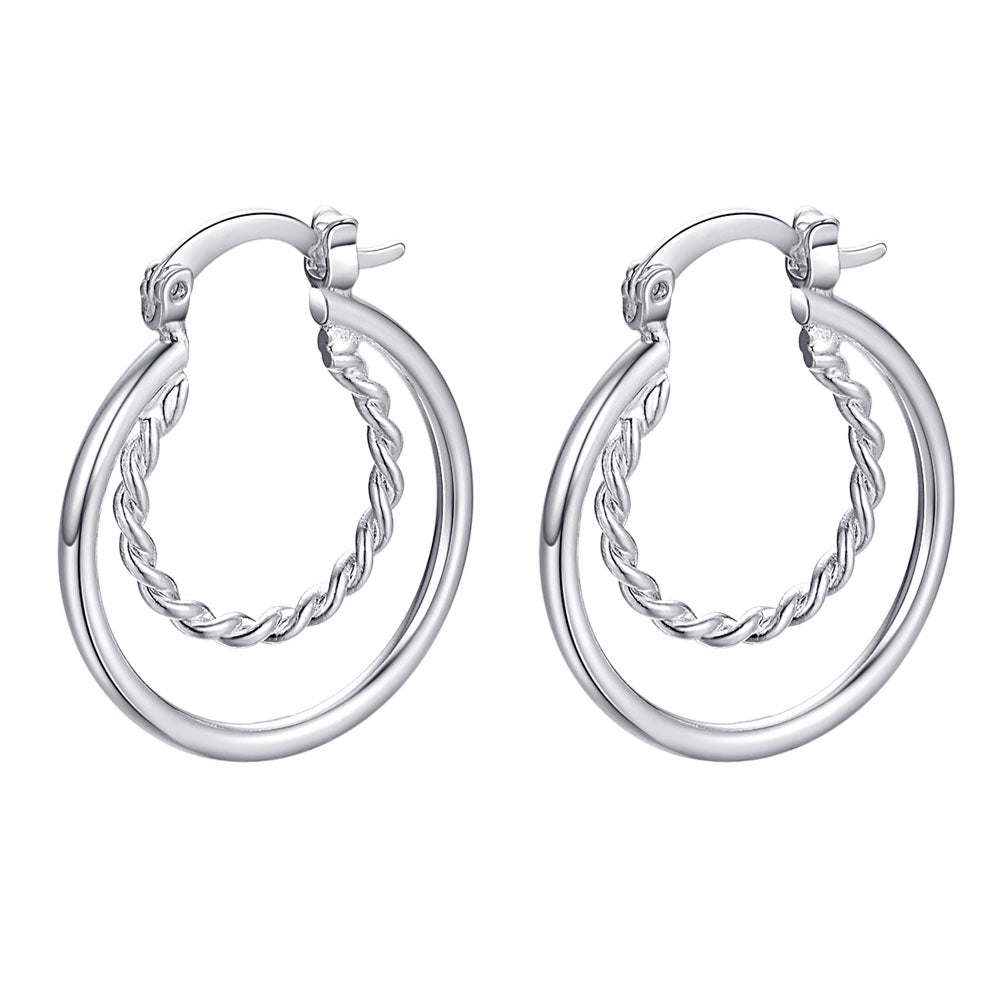 Silver Earrings LSE071