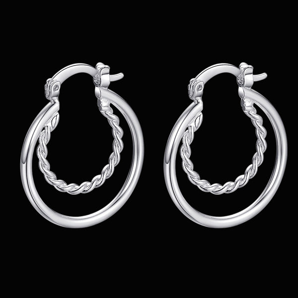 Silver Earrings LSE071