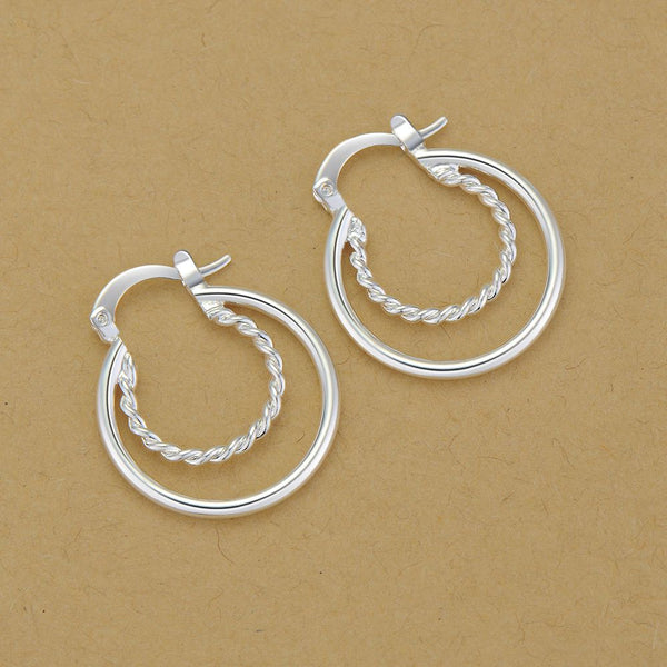 Silver Earrings LSE071