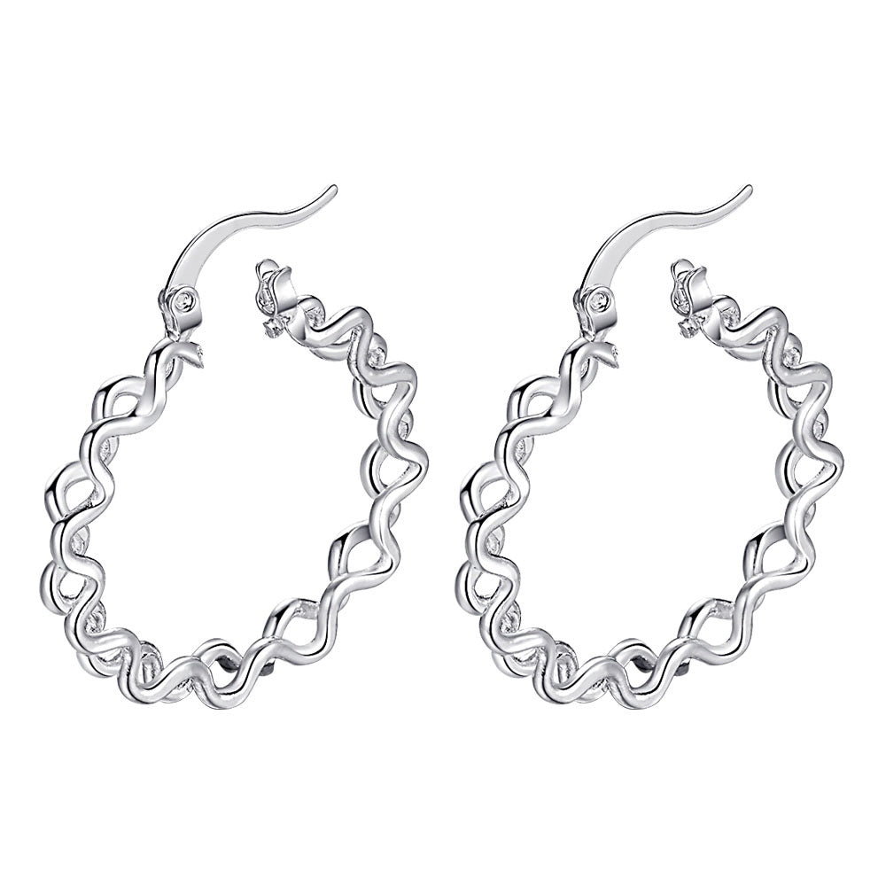 Silver Earrings LSE076