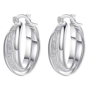 Silver Earrings LSE078