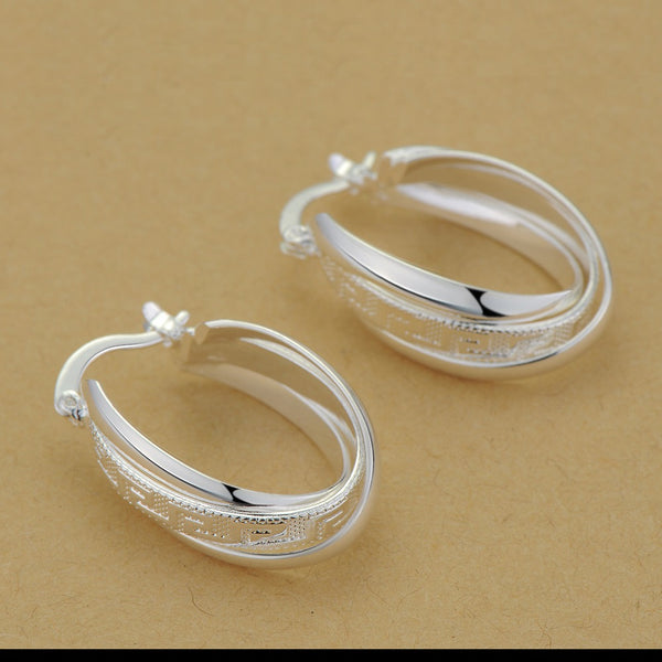 Silver Earrings LSE078