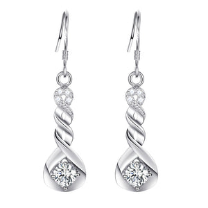 Silver Earrings LSE079