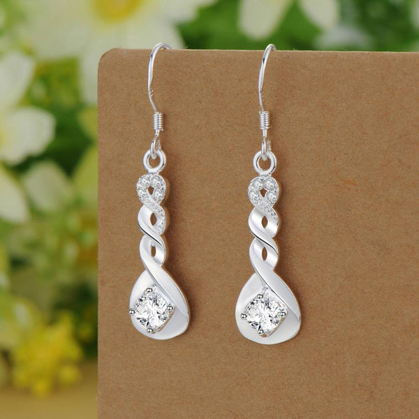 Silver Earrings LSE079