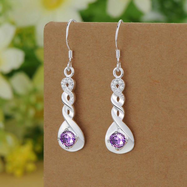 Silver Earrings LSE080