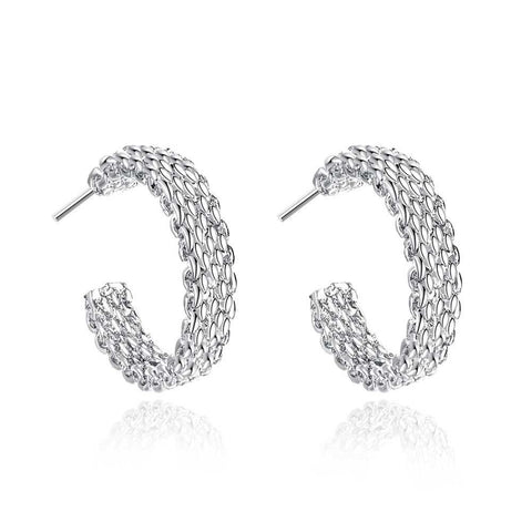 Silver Earrings - LSE082