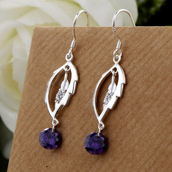 Silver Earrings LSE082