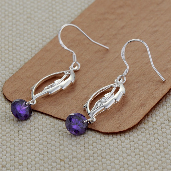 Silver Earrings LSE082