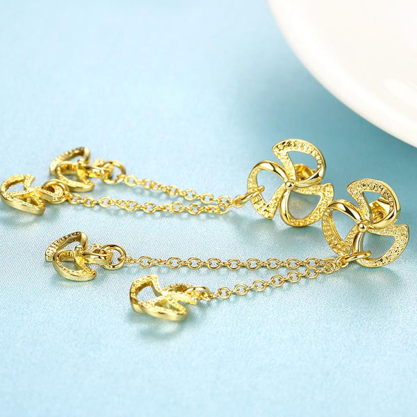 Gold Earrings LSE083