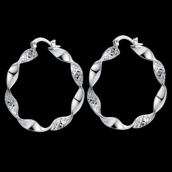 Silver Earrings LSE083
