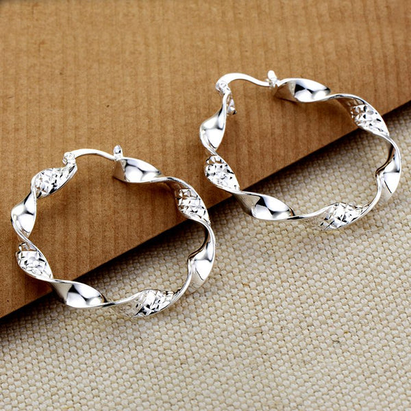 Silver Earrings LSE083