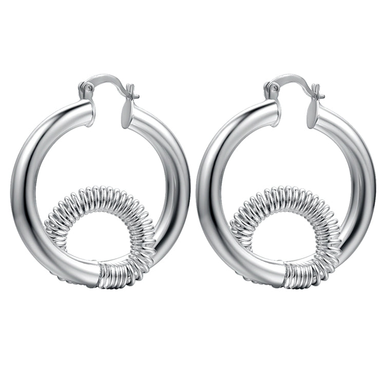Silver Earrings LSE084