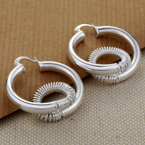 Silver Earrings LSE084