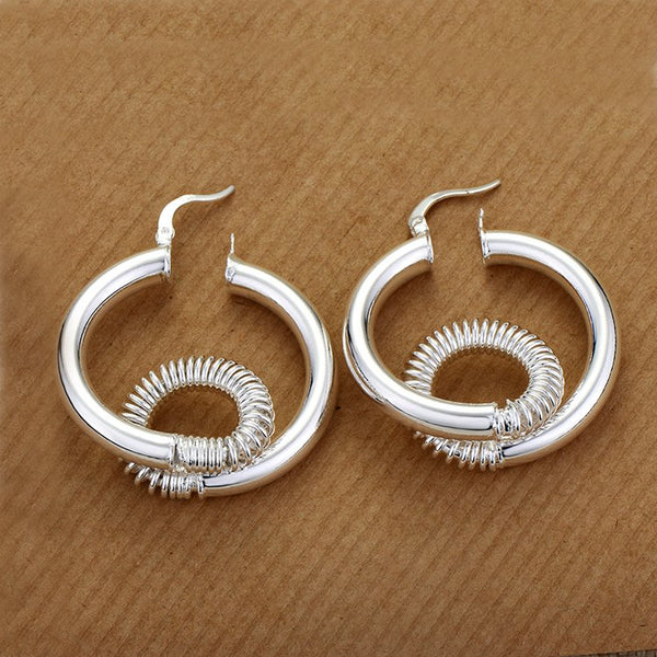 Silver Earrings LSE084