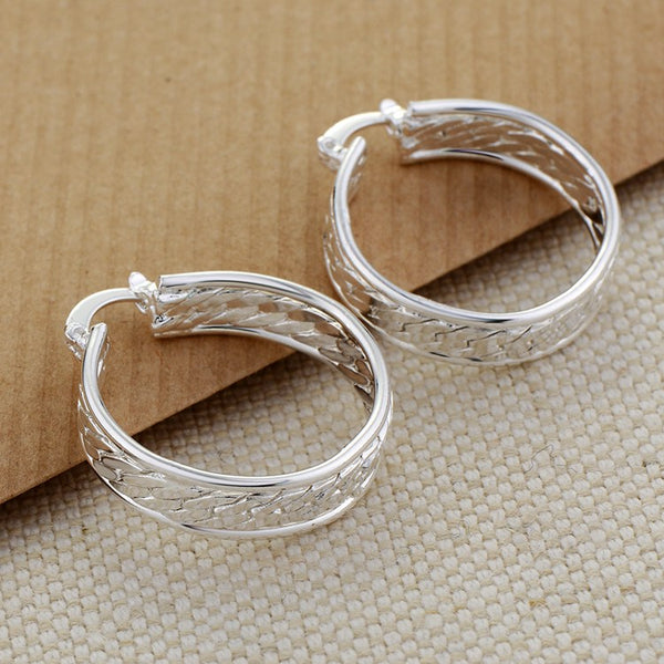 Silver Earrings LSE085