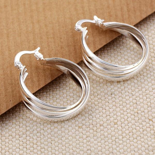 Silver Earrings LSE087