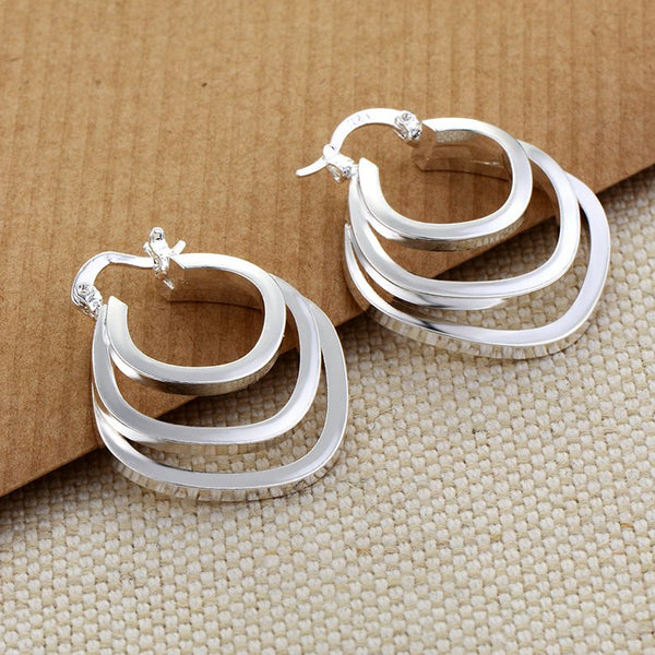 Silver Earrings LSE089