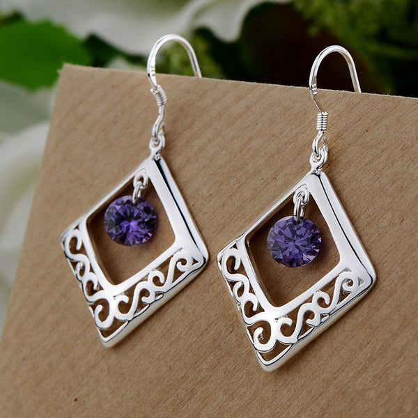 Silver Earrings LSE090