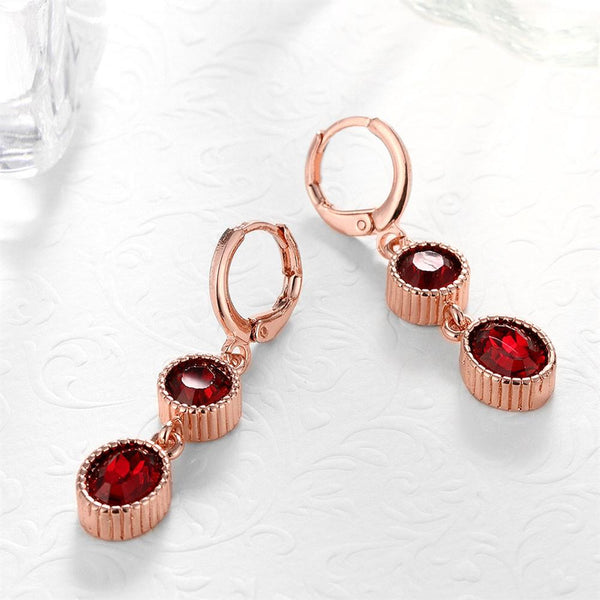 Rose Gold Earrings LSE090