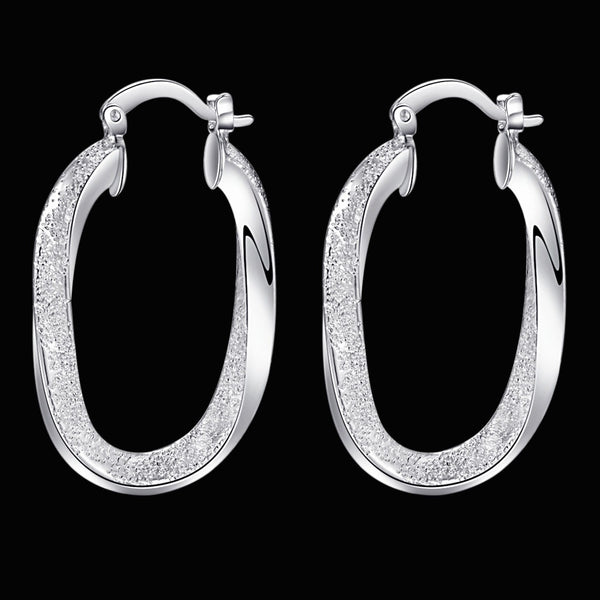 Silver Earrings LSE093