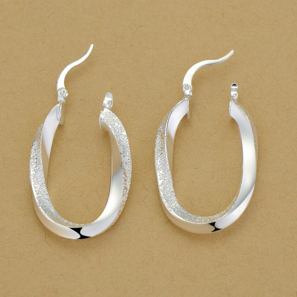 Silver Earrings LSE093