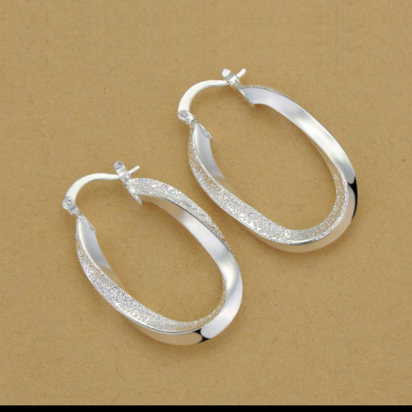 Silver Earrings LSE093
