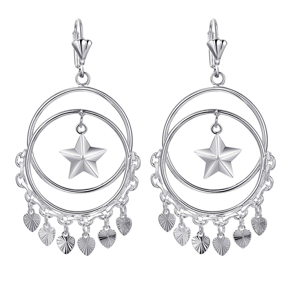Silver Earrings LSE100