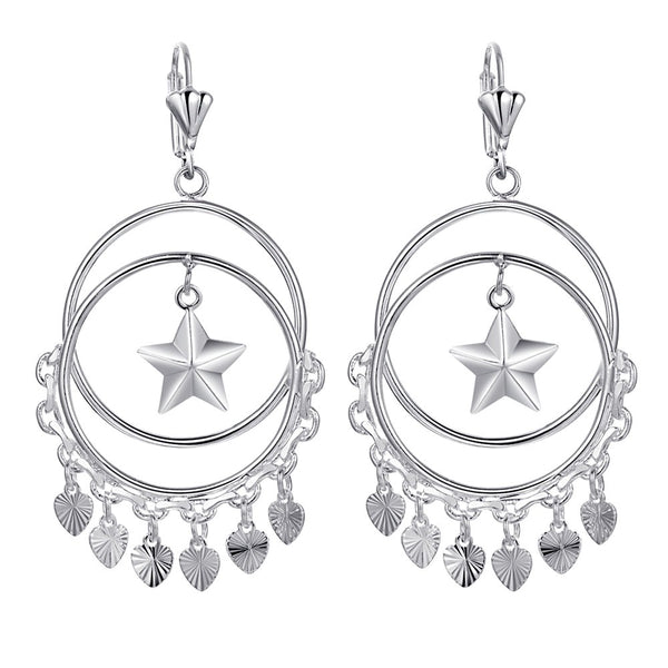 Silver Earrings LSE100