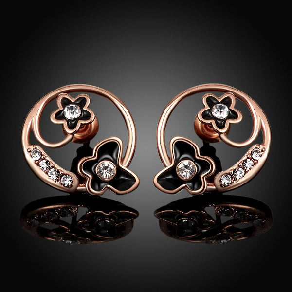 Rose Gold Earrings LSE1038