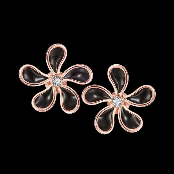 Rose Gold Earrings LSE1039