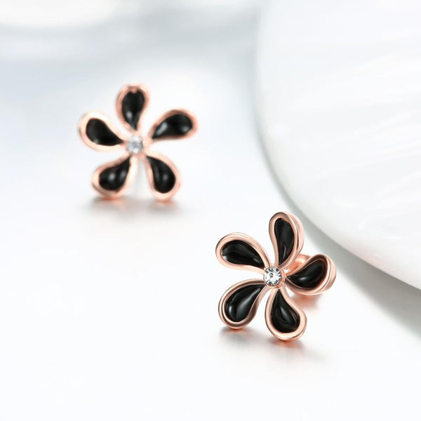 Rose Gold Earrings LSE1039