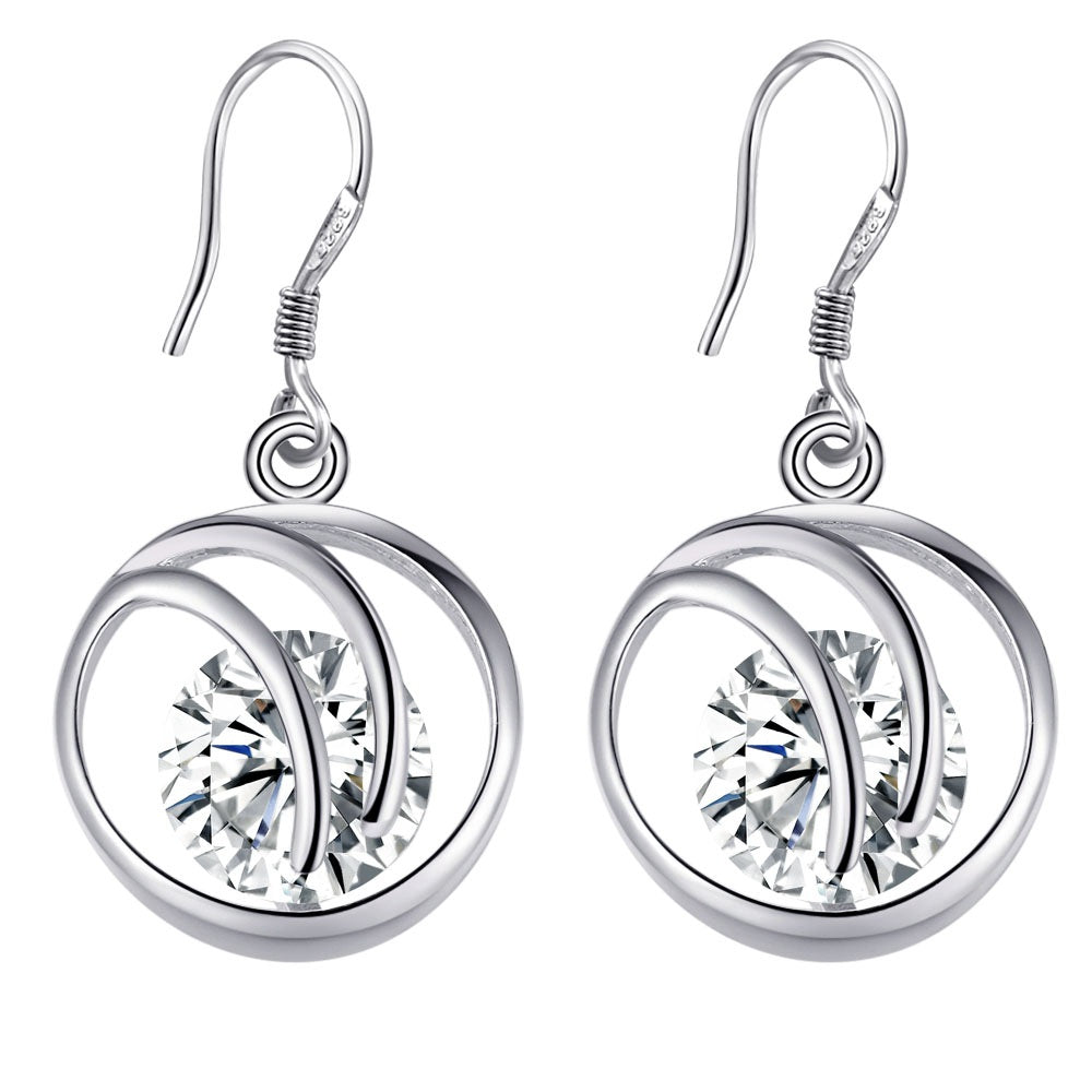 Silver Earrings LSE103