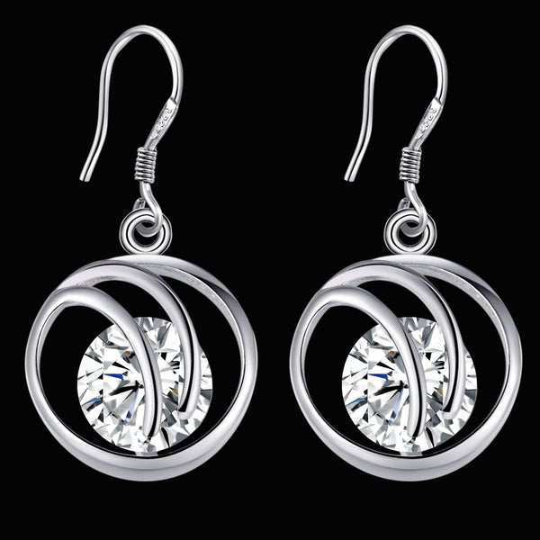Silver Earrings LSE103