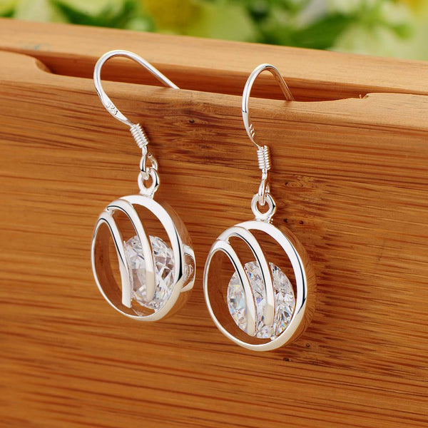 Silver Earrings LSE103