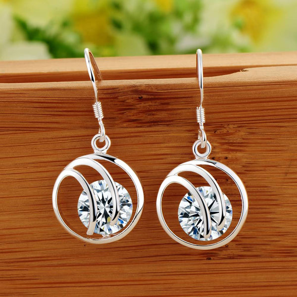 Silver Earrings LSE103