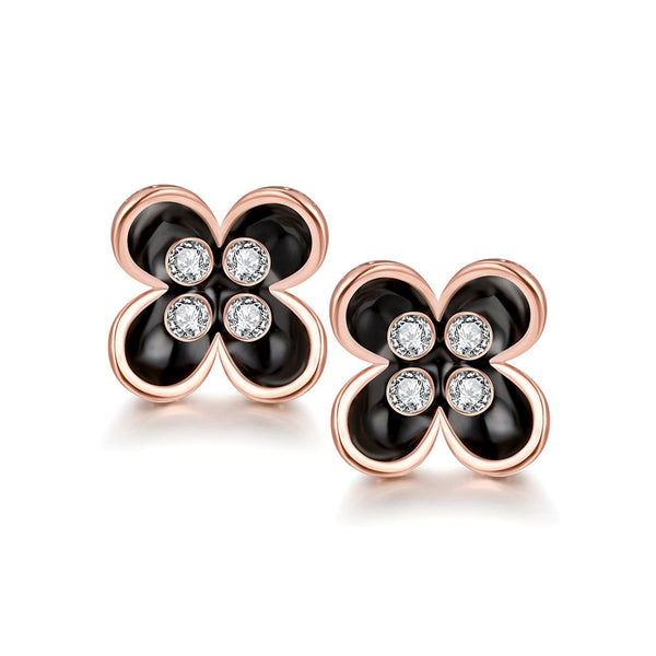 Rose Gold Earrings LSE1040