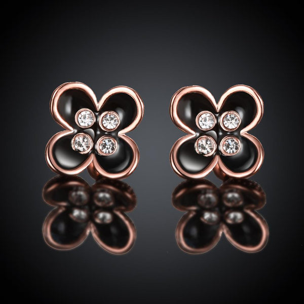 Rose Gold Earrings LSE1040