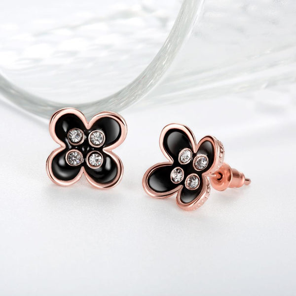 Rose Gold Earrings LSE1040